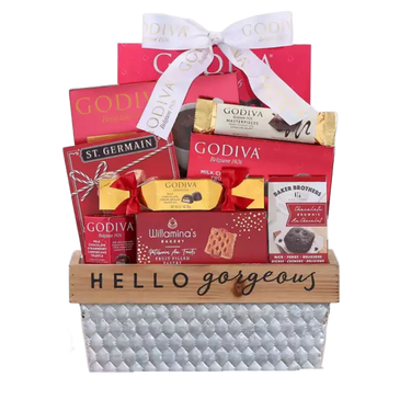 Godiva Hello Gorgeous Chocolate Basket - Shipping 04/16/2024