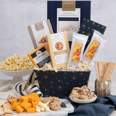 Cheese & Crackers Gift Basket
