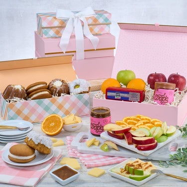 Premium Fruit and Baked Goods Gift Tower