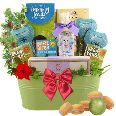 Holiday Top Dog Gift Basket