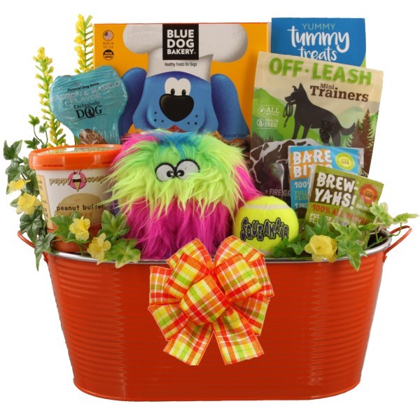 Wild Thing Dog Gift Basket