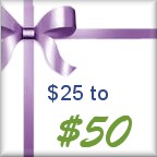 Gift Baskets $25 to $50