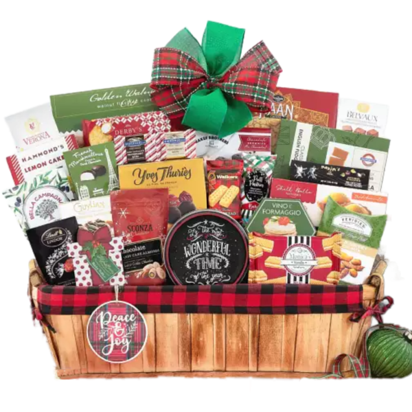 Holiday Delight Gift Basket – Bisket Baskets