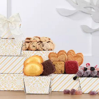 Brownie, Cake and Sweets Gift Tower