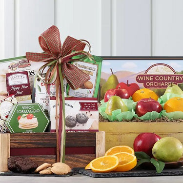 Fresh Fruit, Chocolate and Snacks