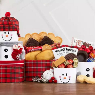 Snowman Gift Tower