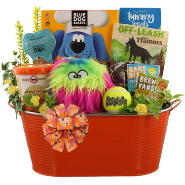 Wild Thing Halloween Dog Gift Basket