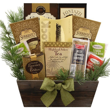 Gentlemen's Gourmet Gift Basket