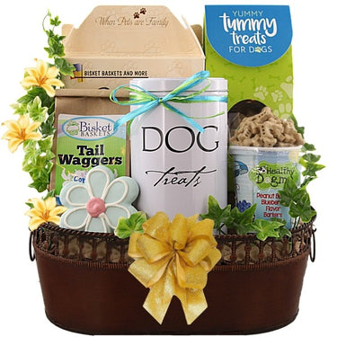 Puppy Gift Basket, Dog gifts