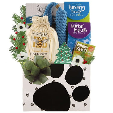 Tugs and Treats Holiday Dog Gift