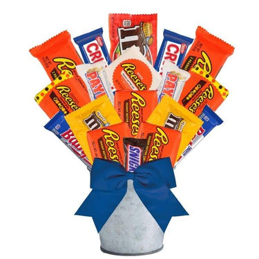 Vintage Nut Case Candy Bouquet