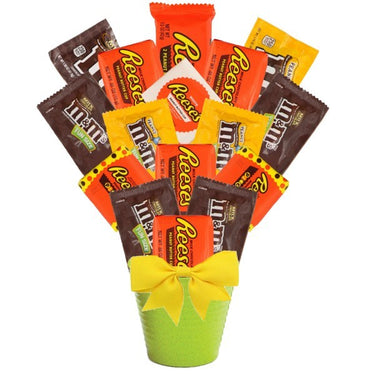 Extreme Reese's and M&M's Candy Bouquet