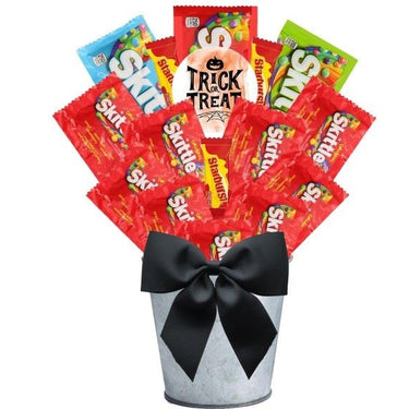 Vintage Halloween Skittles Candy Bouquet