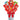 Vintage Valentine Skittles Candy Bouquet