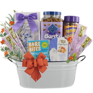 Crazy Cat Gift Basket